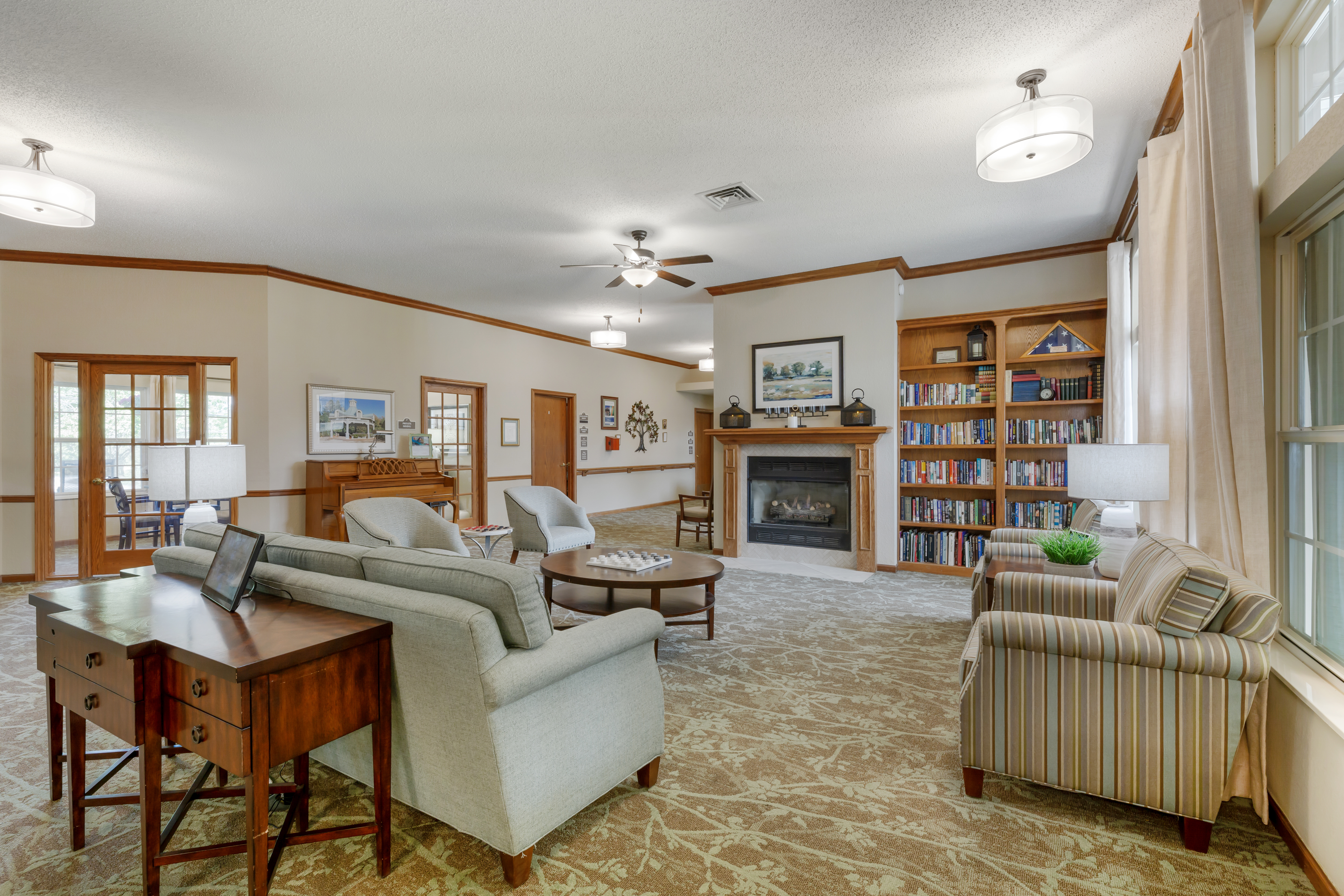 Brookdale Salem Oh Community Living Room