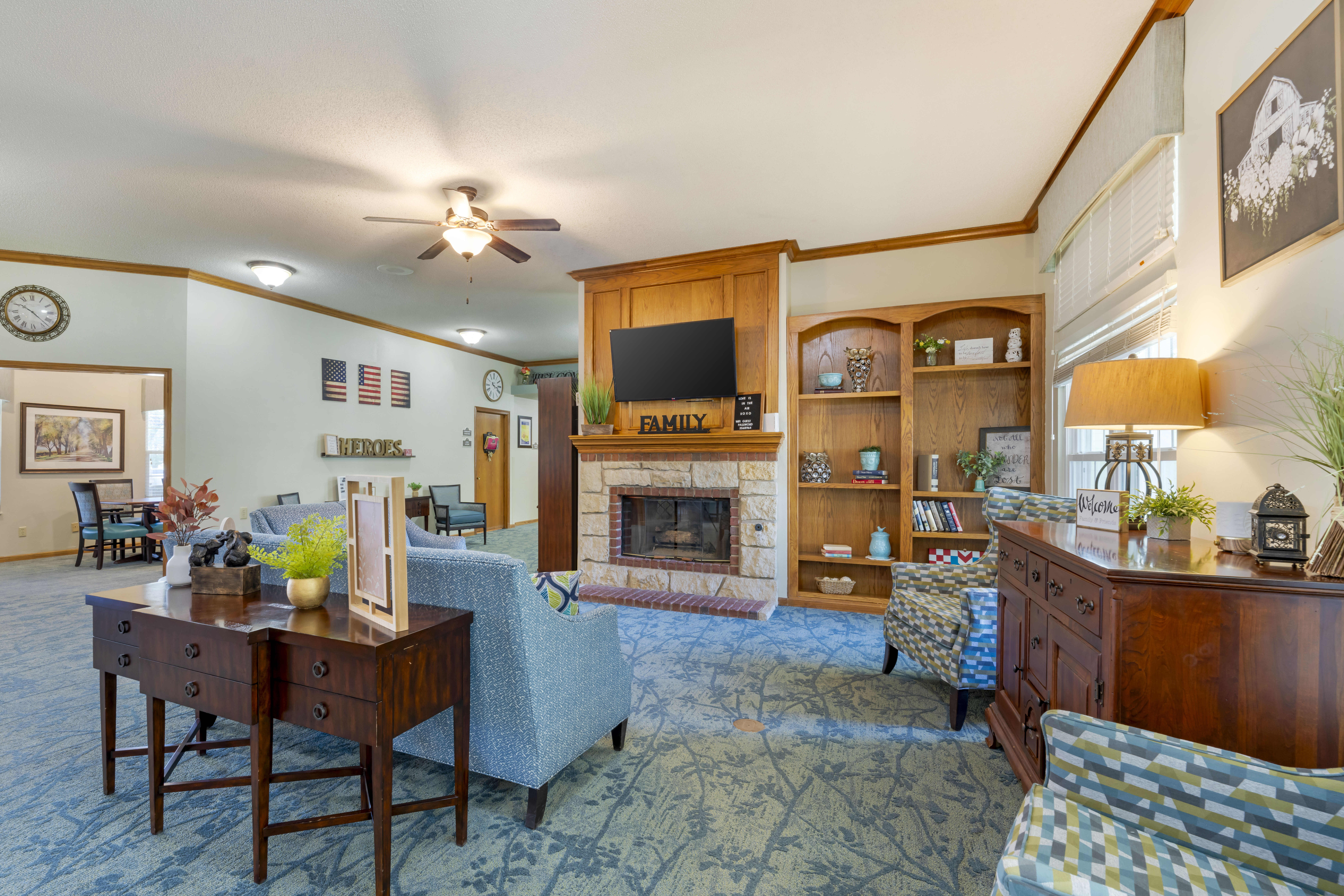 Brookdale Salina Kirwin Sitting Room Brookdale Salina Kirwin Sitting Room