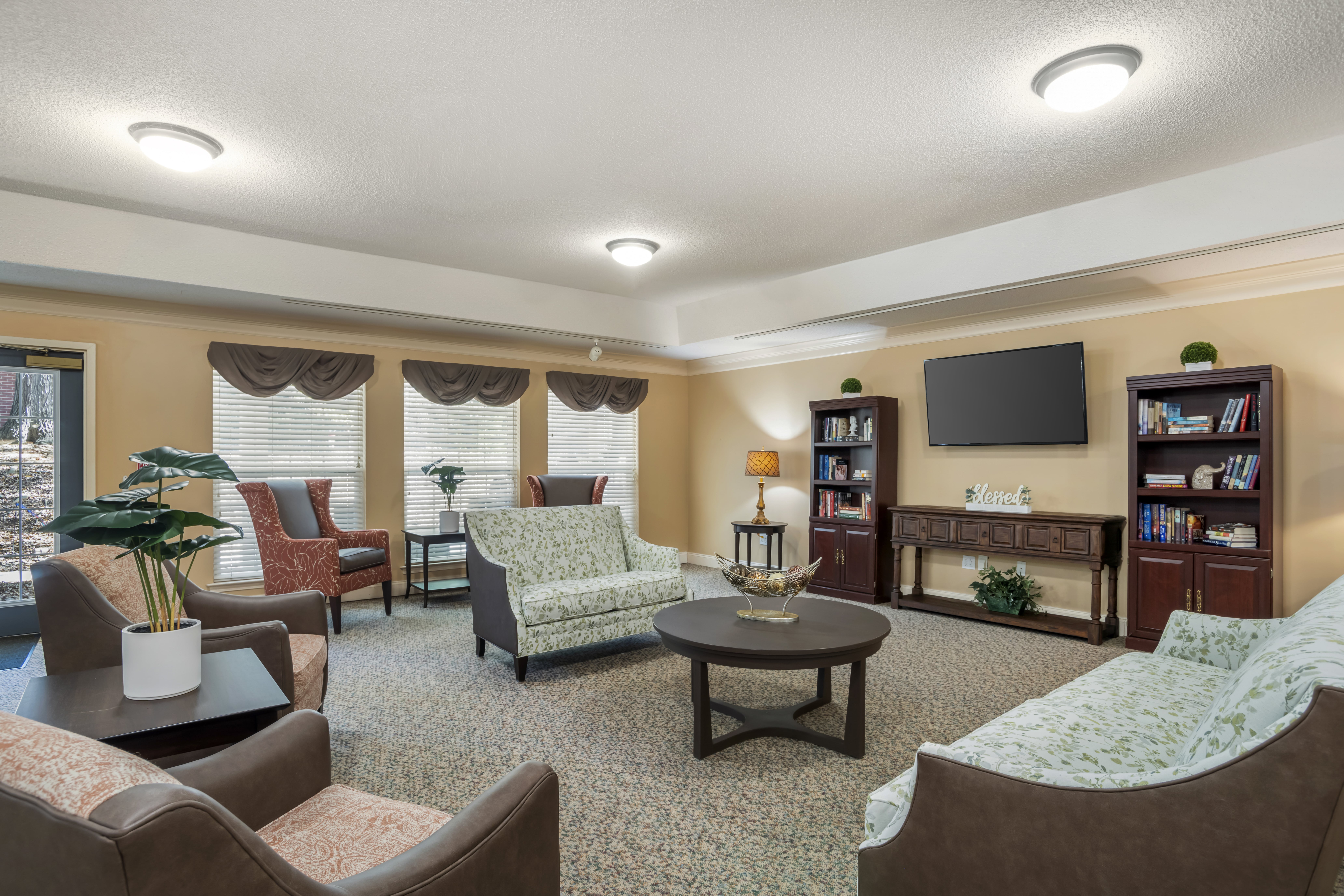 Brookdale Union Park Community Living Room